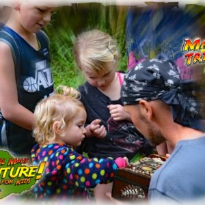 Maui Treasure Hunt kids with treasure