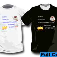 Custom designed Full Color T-Shirt