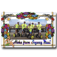Framed photo from your Segway tour on Maui