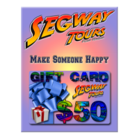 Gift Card for a Guided Segway Tour from $50