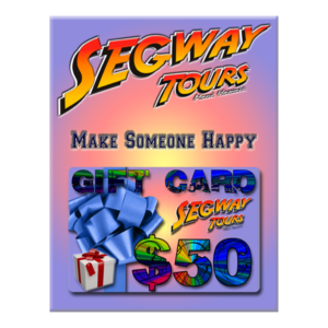 Gift Card for a Guided Segway Tour from $50