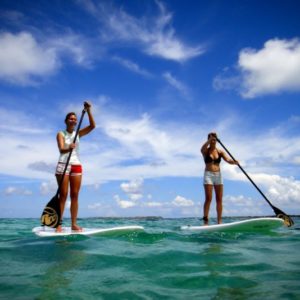 paddle board lesson