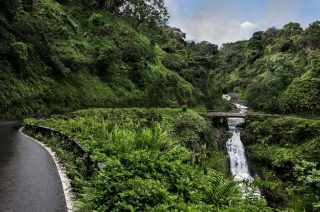 Hana Highway Waterfalls